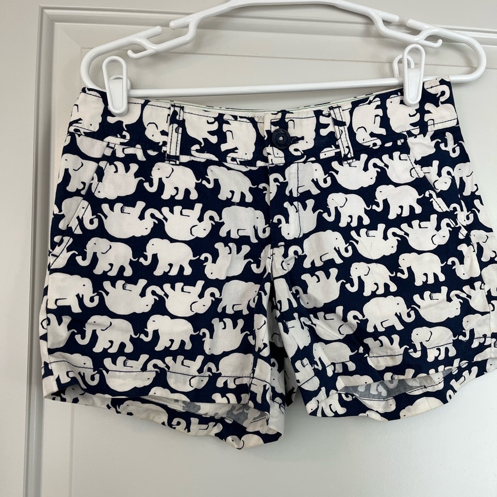 Lily Pulitzer elephant print Callahan Shorts